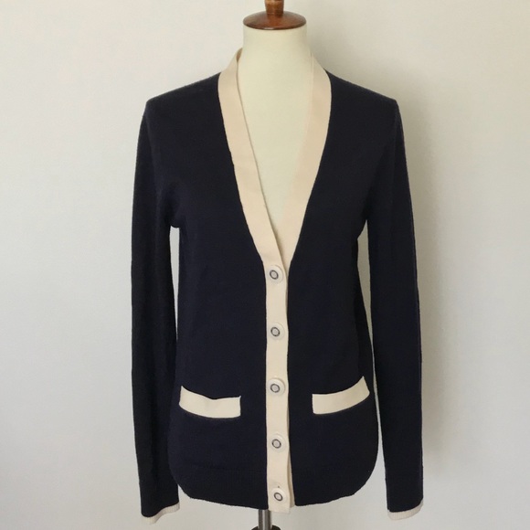 Tory Burch Sweaters - Tory Burch two tone cardigan sweater